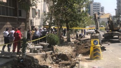 جزئیات جدید از حادثه لوله آب در میدان قدس تهران
